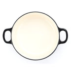 Cacerola de hierro fundido negro de 24 cm de Nero (garantía de 5 años)