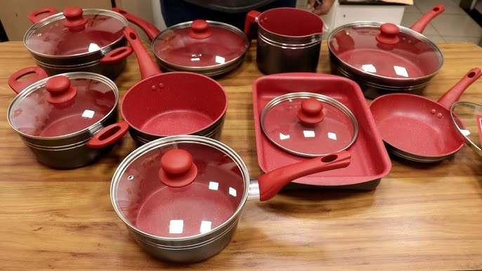 Juego de utensilios de cocina antiadherentes, 10 piezas + obsequio, gris oscuro