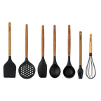 Kit completo PIERRI de 7 piezas, color negro Nero